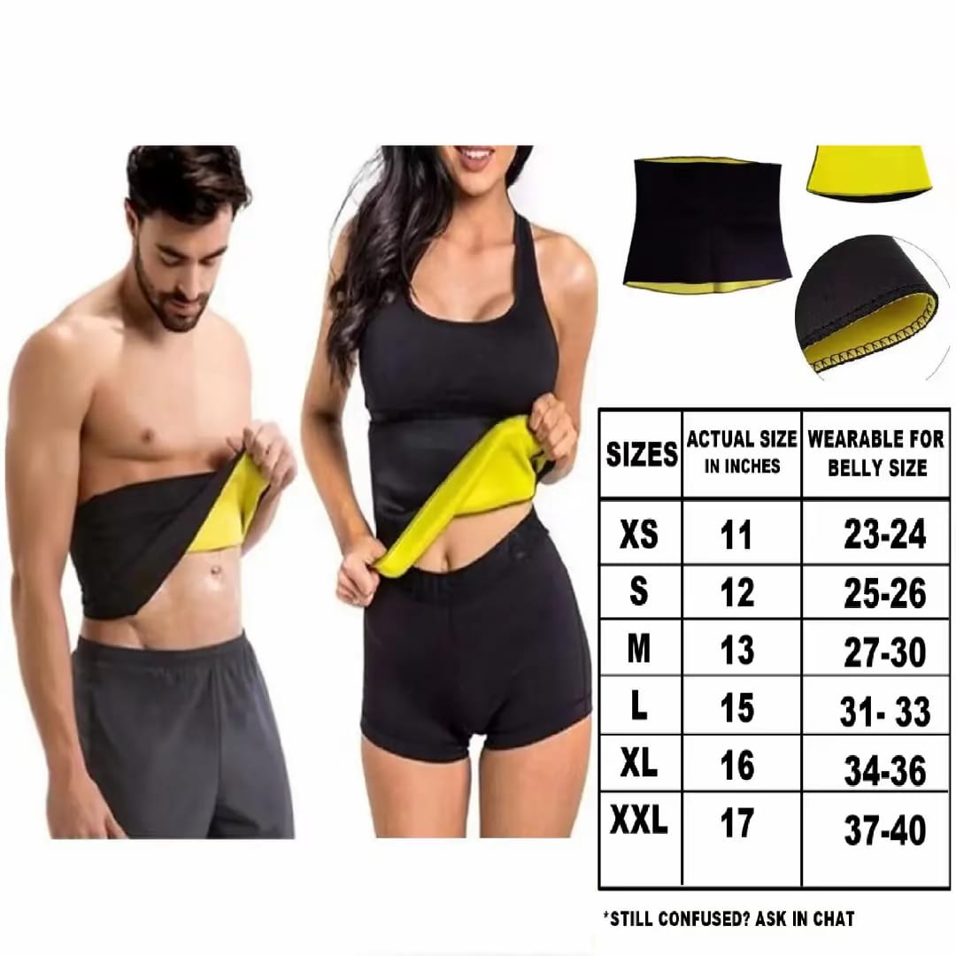 Tummy Belt Men & Women | بغیر کسی محنت کے پیٹ اندر کریں – صرف ٹمی بیلٹ استعمال کریں